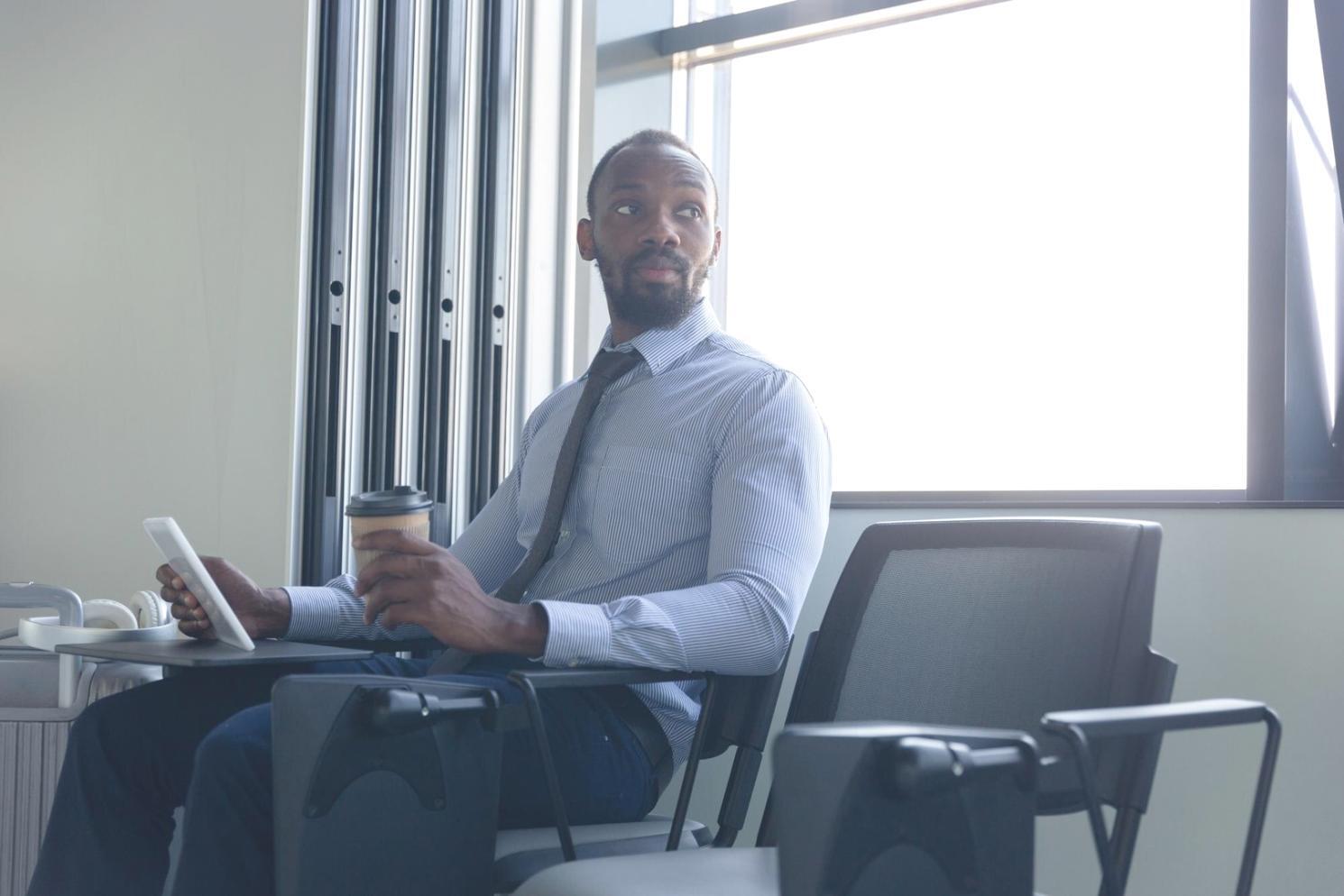 Mobile SEO analytics dashboard showing search performance metrics